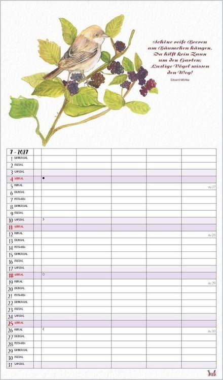 Produktbild: NaturLiebe 2027