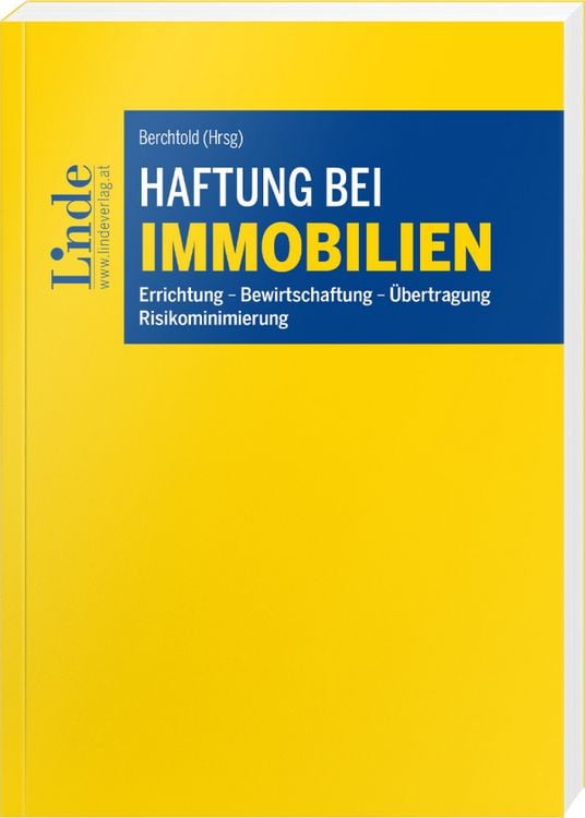 Produktbild: Haftung bei Immobilien