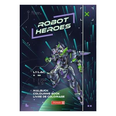 Produktbild: Brunnen Sammelmappe A4 PP Robot Hero