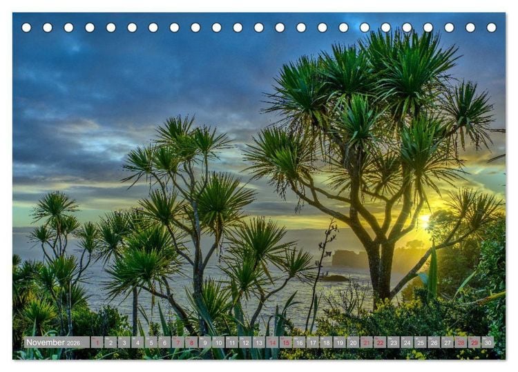 Produktbild: Beautiful Neuseeland (Tischkalender 2026 DIN A5 quer), CALVENDO Monatskalender