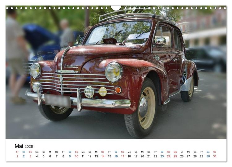 Produktbild: Oldtimer - Altes Blech in neuem Glanz (Wandkalender 2026 DIN A3 quer), CALVENDO Monatskalender