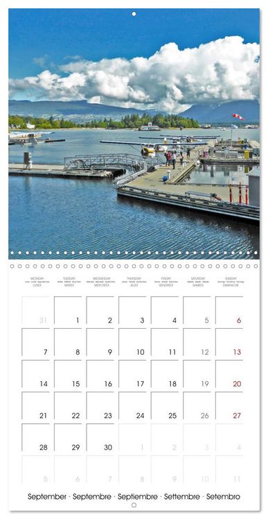 Produktbild: Vancouver Canada (Wall Calendar 2026 12 &times; 12 Inch) CALVENDO 12 Month Wall Calendar