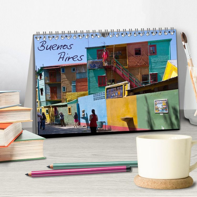 Produktbild: Buenos Aires (Tischkalender 2026 DIN A5 quer), CALVENDO Monatskalender