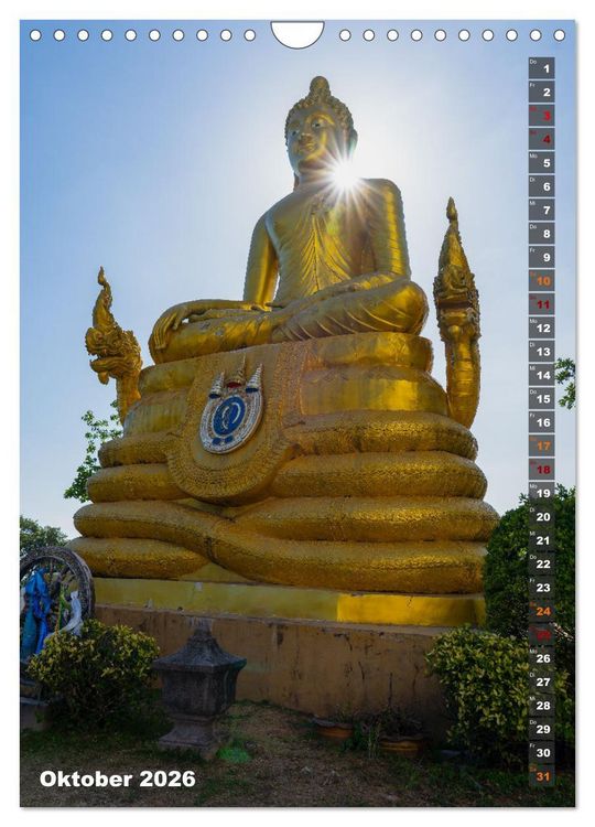 Produktbild: Thailand - Perle Asiens (Wandkalender 2026 DIN A4 hoch), CALVENDO Monatskalender