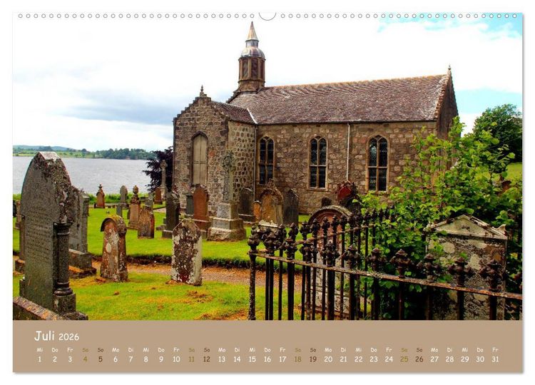 Produktbild: Schottische Highlands (Wandkalender 2026 DIN A2 quer), CALVENDO Monatskalender