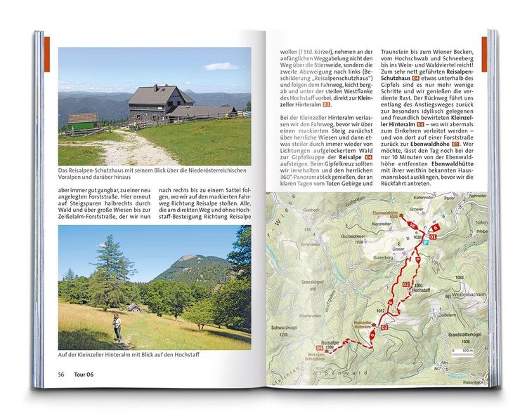 Produktbild: KOMPASS Wanderf&uuml;hrer Wiener Hausberge, 60 Touren mit Extra-Tourenkarte