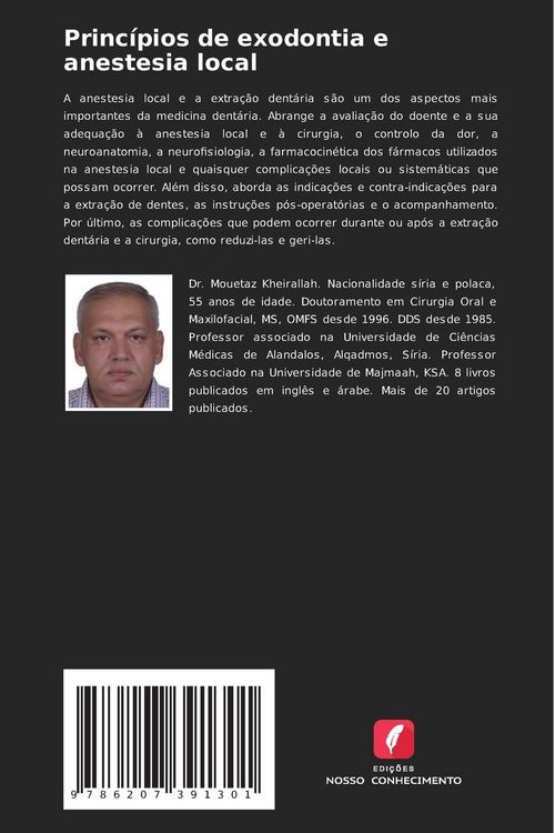 Produktbild: Princ&iacute;pios de exodontia e anestesia local