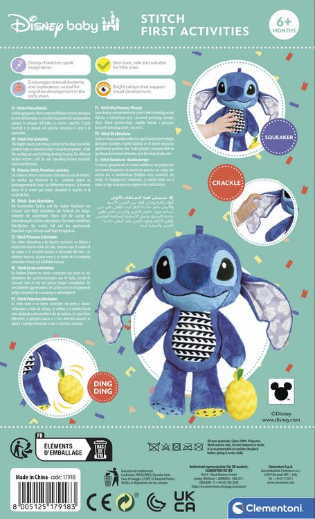 Produktbild: Pl&uuml;sch Disney Lilo & Stitch Erste Aktivit&auml;ten