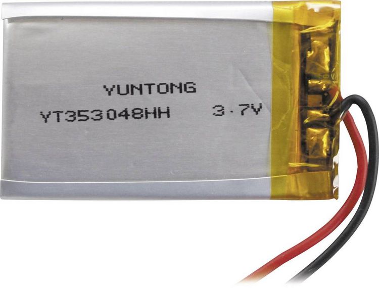 Produktbild: Sol Expert L350 Micro-LiPo-Akku 3.7V (max) (L x B x H) 48 x 35 x 3mm