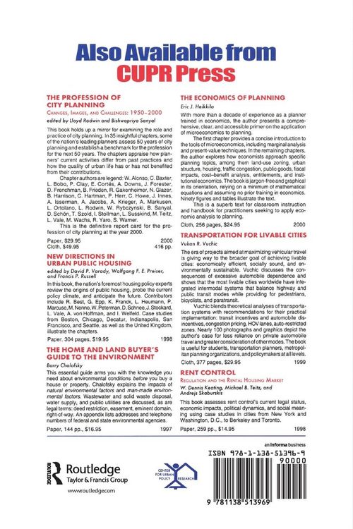 Produktbild: Red Tape and Housing Costs