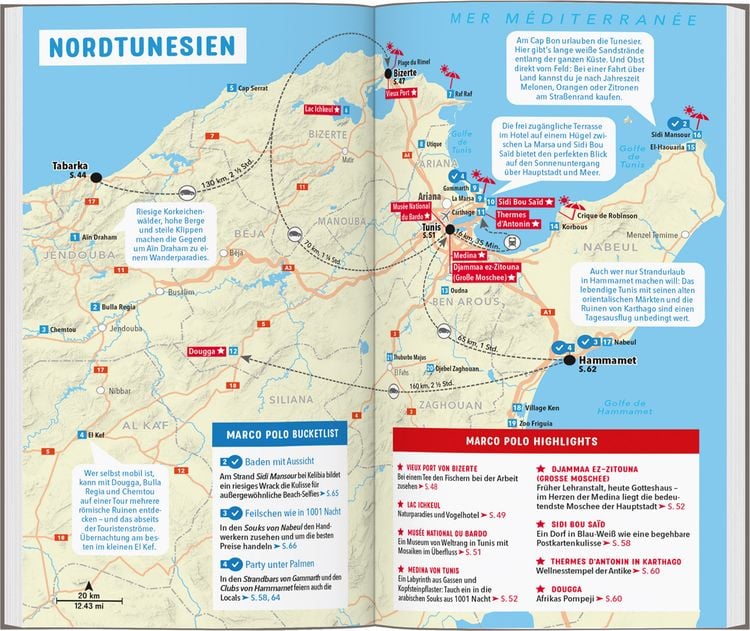 Produktbild: MARCO POLO Reiseführer Tunesien