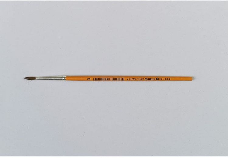 Produktbild: Pelikan Haarpinsel Sorte 23, Gr&ouml;&szlig;e 3, 1 St&uuml;ck