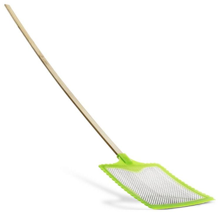 Produktbild: Gardigo 25166DEFR Fliegenklatsche (B x H x T) 13 x 74.5 x 0.8cm Gr&uuml;n, Braun 1St.