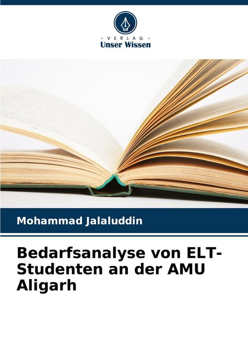 Produktbild: Bedarfsanalyse von ELT-Studenten an der AMU Aligarh