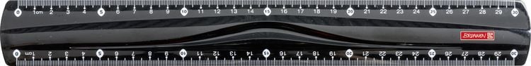 Produktbild: Brunnen Lineal 30cm onyx