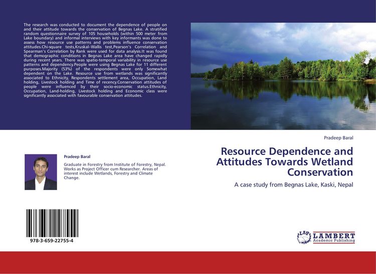 Produktbild: Resource Dependence and Attitudes Towards Wetland Conservation