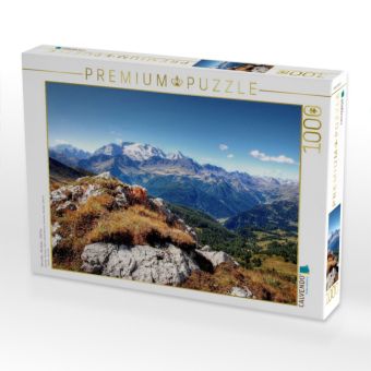 Produktbild: CALVENDO Puzzle Marmolda - Alta Badia - 3343 Hm | 1000 Teile Lege-Gr&ouml;&szlig;e 64x48cm Foto-Puzzle f&uuml;r gl&uuml;ckliche Stunden