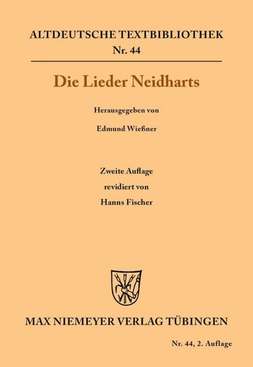 Produktbild: Die Lieder Neidharts