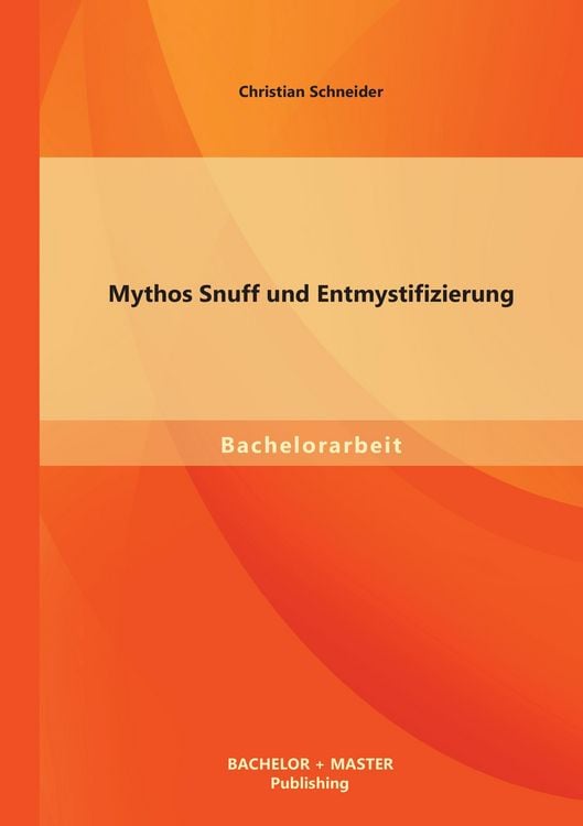 Produktbild: Mythos Snuff und Entmystifizierung