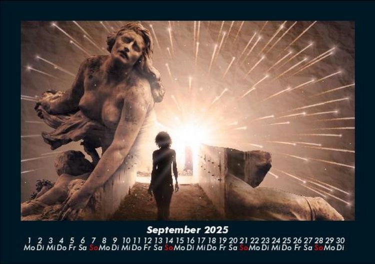 Produktbild: Mit Fantasy durch's Jahr 2025 Fotokalender DIN A5