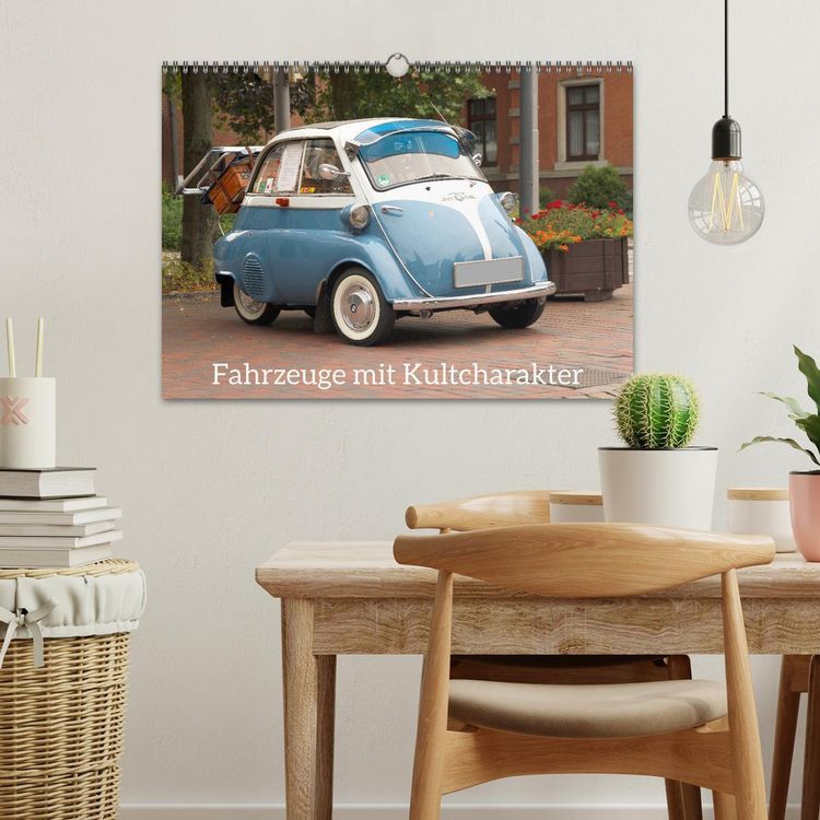 Produktbild: Fahrzeuge mit Kultcharakter (Wandkalender 2026 DIN A3 quer), CALVENDO Monatskalender