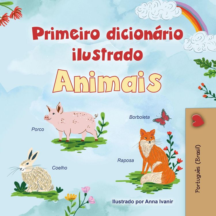 Produktbild: Primeiro dicion&aacute;rio ilustrado Animais (Portuguese Bedtime Collection)