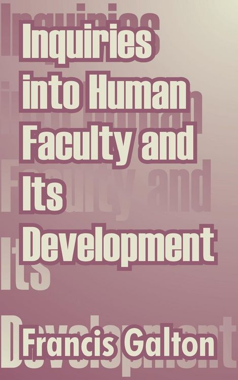 Produktbild: Inquiries into Human Faculty and Its Development
