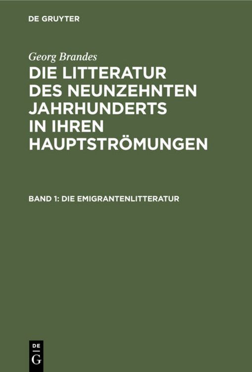 Produktbild: Die Emigrantenlitteratur