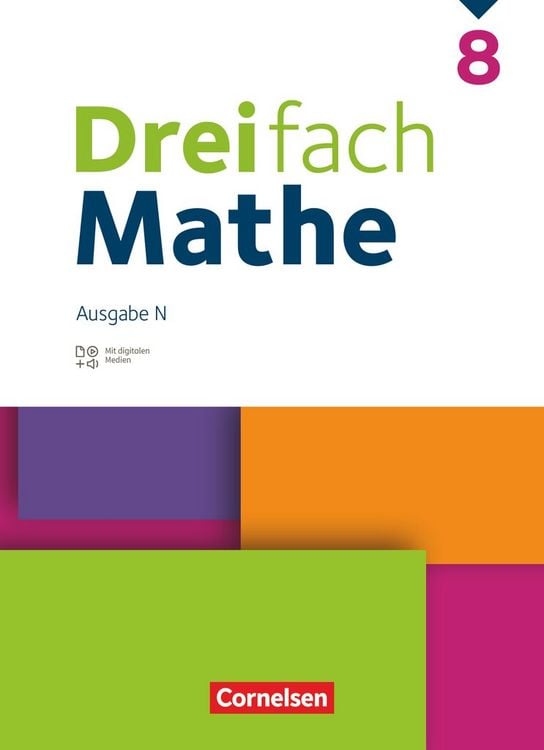 Produktbild: Dreifach Mathe 8. Schuljahr - Schulbuch