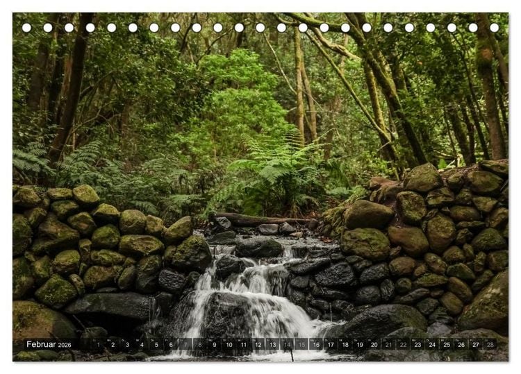 Produktbild: La Gomera 2026 - Eine Entdeckungsreise (Tischkalender 2026 DIN A5 quer), CALVENDO Monatskalender
