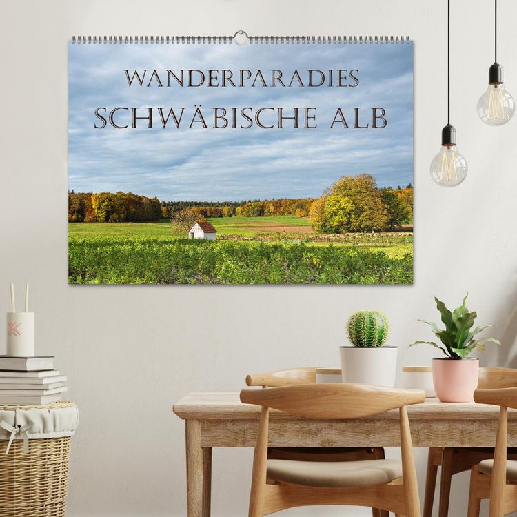 Produktbild: Wanderparadies Schw&auml;bische Alb (Wandkalender 2026 DIN A2 quer), CALVENDO Monatskalender