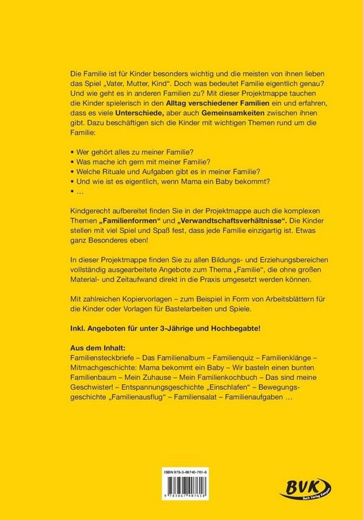 Produktbild: Kita aktiv Projektmappe Familie