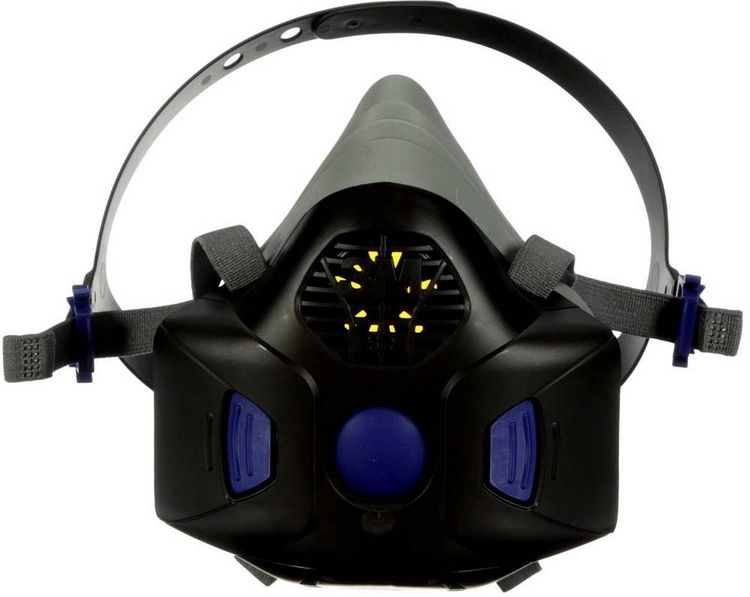 Produktbild: 3M HF-803SD Atemschutz Halbmaske ohne Filter Gr&ouml;&szlig;e: L EN 140 DIN 140