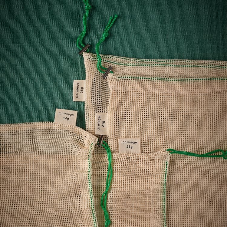 Obst- und Gemüsebeutel, 6er Set