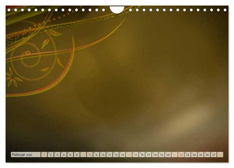 Produktbild: Kalender, Fotos selbst einkleben, selbst gestalten (Wandkalender 2026 DIN A4 quer), CALVENDO Monatskalender