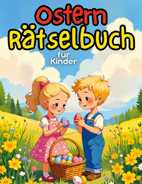 Produktbild: Ostern R&auml;tselbuch f&uuml;r Kinder