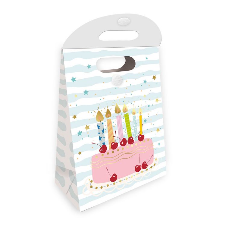 Produktbild: TR&Ouml;TSCH - Geschenktasche mit Verschluss medium Birthday