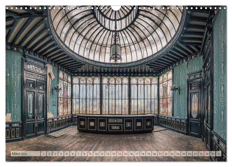Produktbild: Lost Places - vergessene Sch&auml;tze (Wandkalender 2026 DIN A3 quer), CALVENDO Monatskalender
