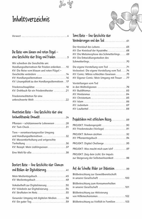 Produktbild: Ethikunterricht f&uuml;r das ganze Schuljahr &ndash; Klasse 3/4