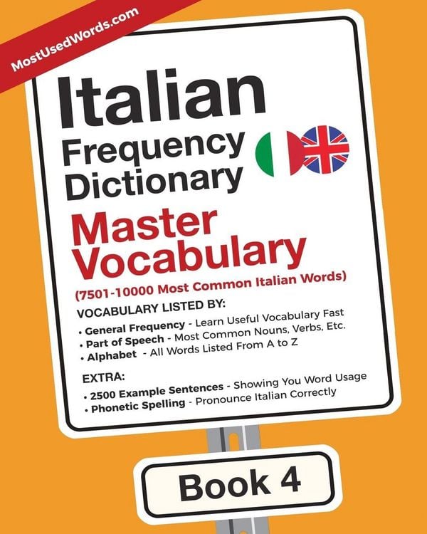 Produktbild: Italian Frequency Dictionary - Master Vocabulary