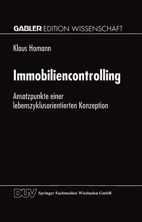 Produktbild: Immobiliencontrolling