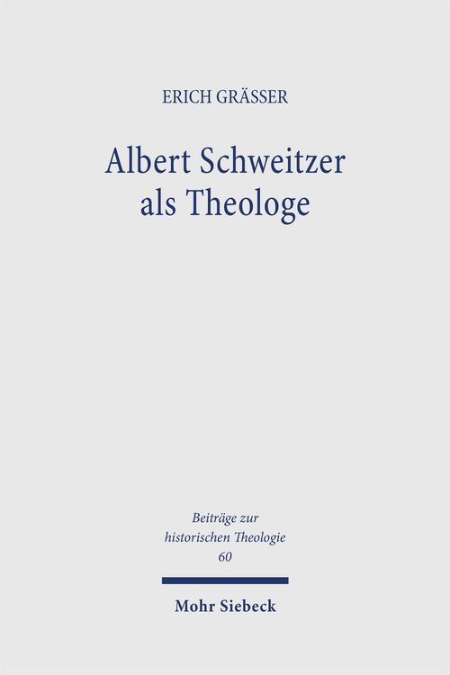 Produktbild: Albert Schweitzer als Theologe