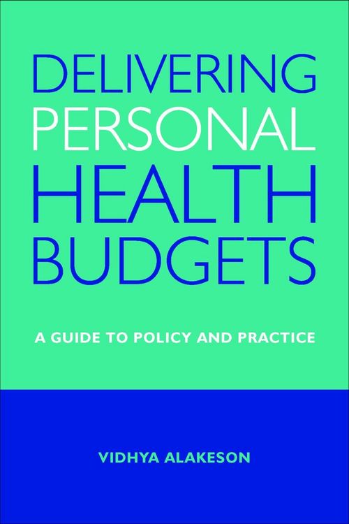 Produktbild: Delivering Personal Health Budgets