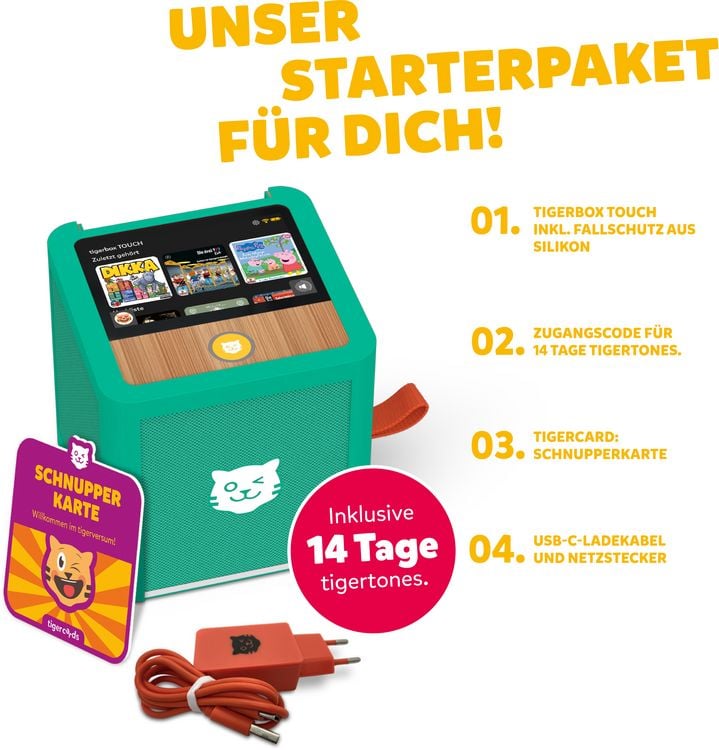 Produktbild: Tiger Media - Tigerbox TOUCH PLUS gr&uuml;n