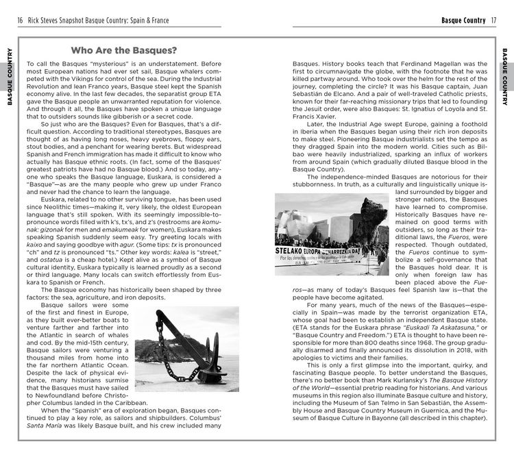 Produktbild: Rick Steves Snapshot Basque Country (Fifth Edition)