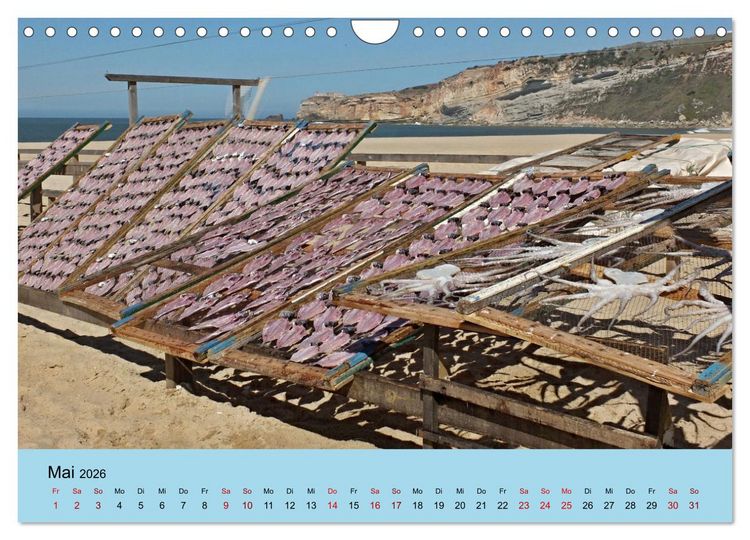 Produktbild: Nazare (Wandkalender 2026 DIN A4 quer), CALVENDO Monatskalender