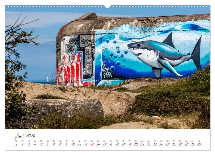 Produktbild: W&auml;nde sprechen B&auml;nde (hochwertiger Premium Wandkalender 2026 DIN A2 quer), Kunstdruck in Hochglanz