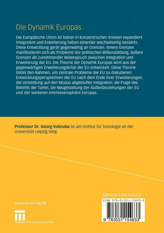 Produktbild: Die Dynamik Europas
