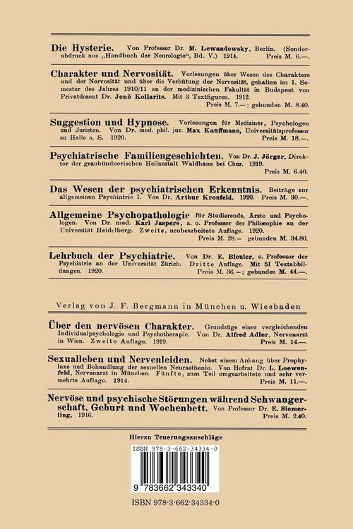 Produktbild: Die Klinische Neuorientierung zum Hysterieproblem unter dem Einflusse der Kriegserfahrungen