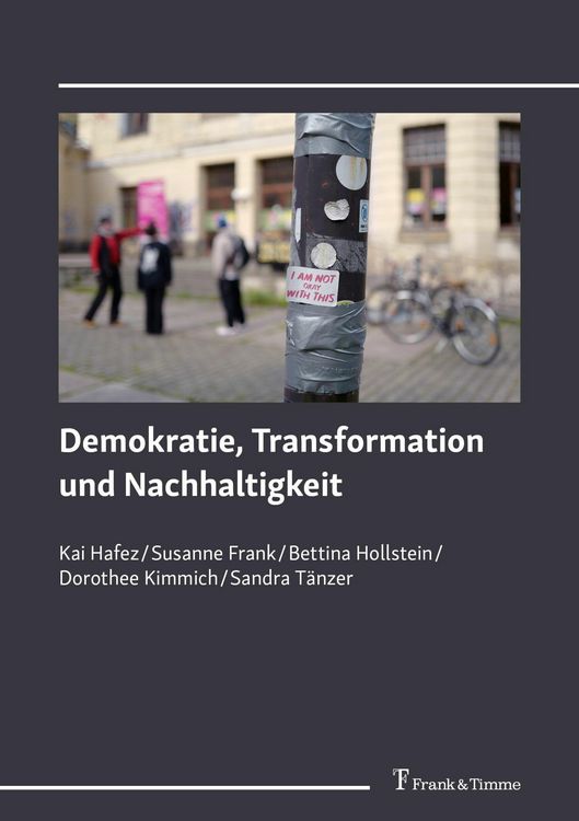 Produktbild: Demokratie, Transformation und Nachhaltigkeit